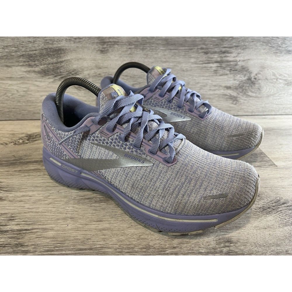 Brooks‎ Ghost 14 1203561B566 Purple Running Shoes Sneakers Women - Sz 9 B